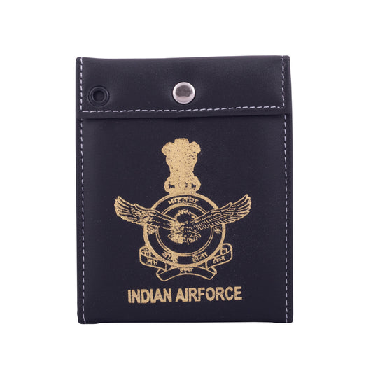 ID CARD COVER - AIR FORCE (BLACK)