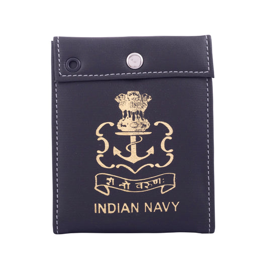 ID CARD COVER - NAVY (BLACK)