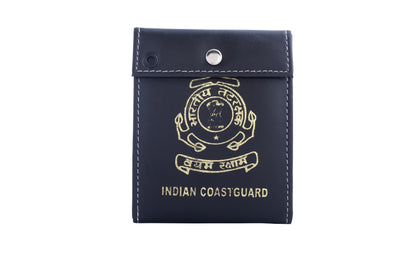 ID CARD COVER - INDIAN COAST GUARD (BLACK)