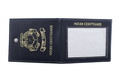 ID CARD COVER - INDIAN COAST GUARD (BLACK)