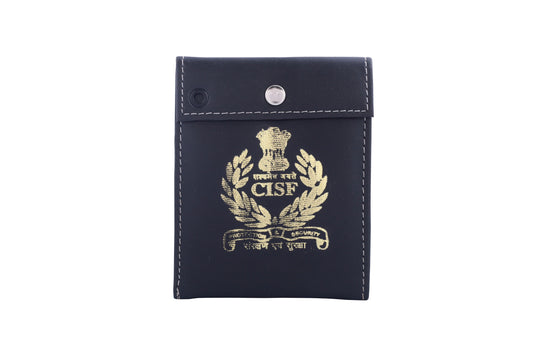 ID CARD COVER - CISF (BLACK)