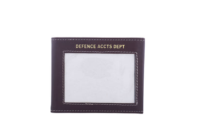 ID CARD COVER - DEFENCE ACCOUNTS DEPT (BROWN)