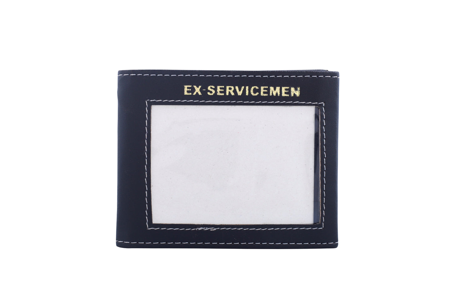 ID CARD COVER - EX-SERVICEMEN (BLACK)