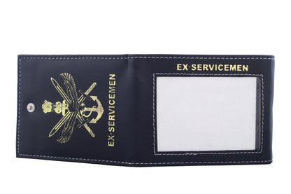 ID CARD COVER - EX-SERVICEMEN (BLACK)