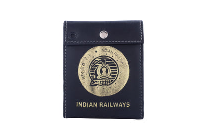 ID CARD COVER - INDIAN RAILWAYS (BLACK)