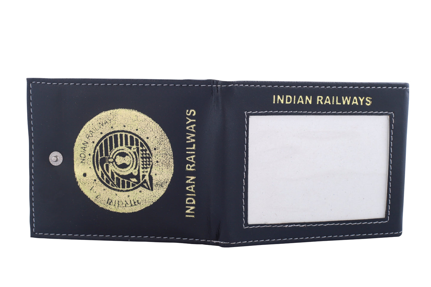 ID CARD COVER - INDIAN RAILWAYS (BLACK)