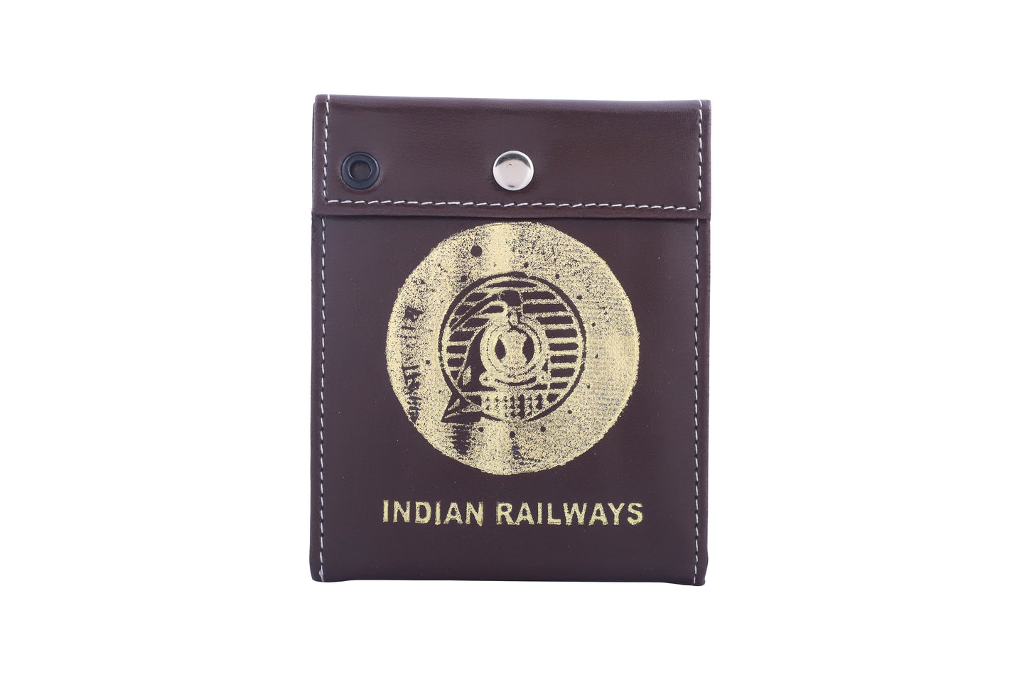 ID CARD COVER - INDIAN RAILWAYS (BROWN)