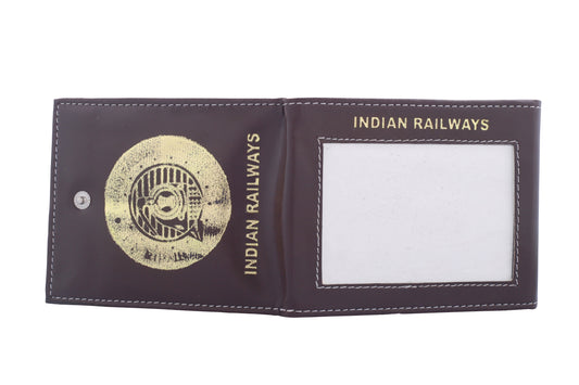 ID CARD COVER - INDIAN RAILWAYS (BROWN)